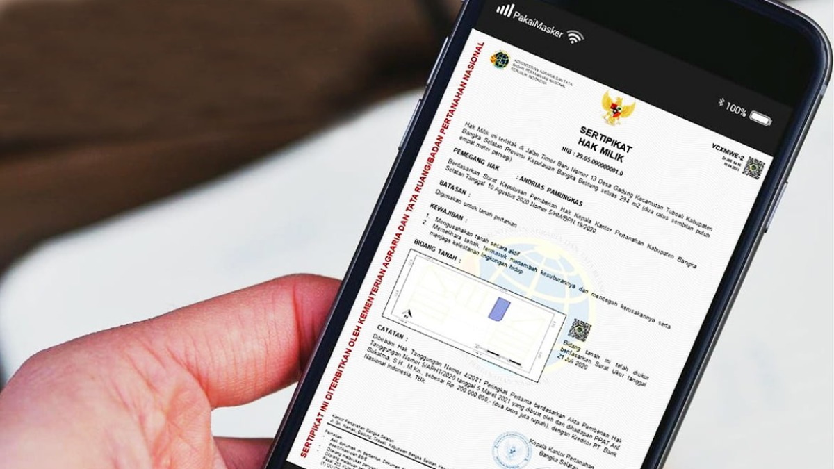 Cara Cek Sertifikat Tanah Online Mudah, Tidak Perlu ke Kantor BPN