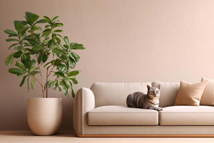 Insipirasi Ruang Tamu Warna Cat Beige