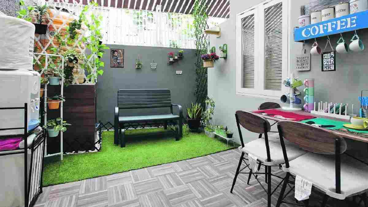 Taman Mini Dekat Ruang Makan